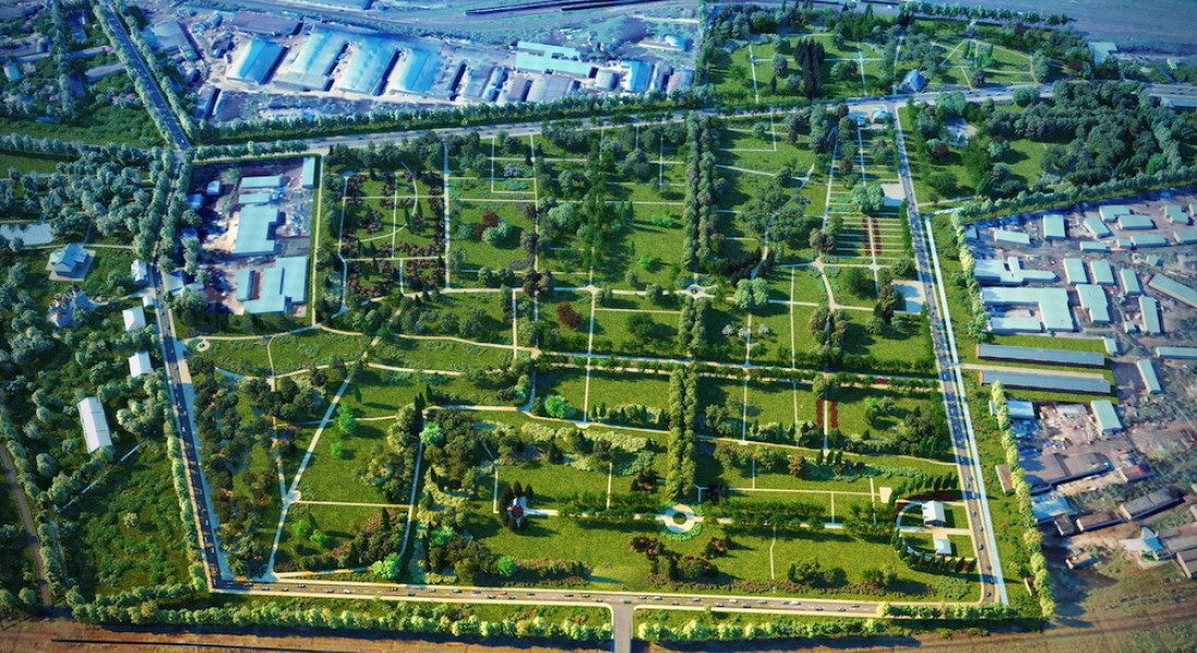 Проект мемориального парка на месте Митрофаньевского кладбища